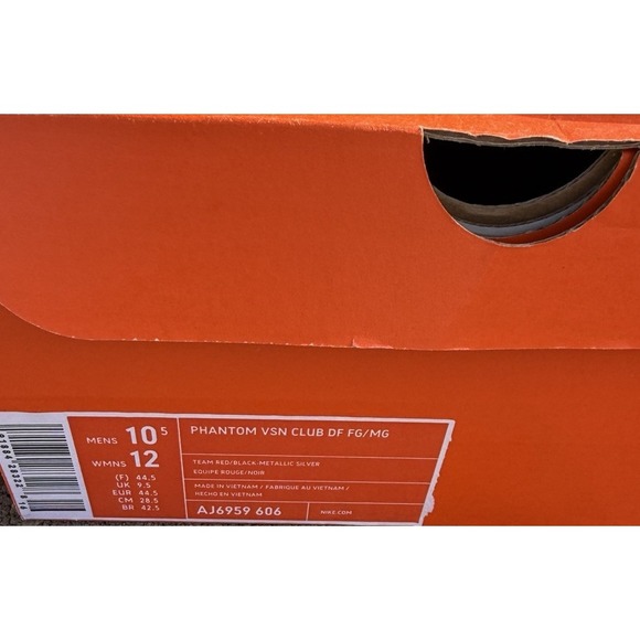 Nike Unisex Phantom VSN Club DF FG/MG Soccer Cleats  Size 10.5 Mens - Picture 3 of 7